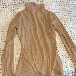 SKIMS Long Sleeve Tan Top